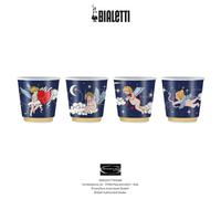 Bialetti - Set 4 bicchierini con angeli - Cielo Stellato - Rivenditore