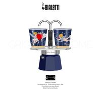 Bialetti - Set mini express per 2 tazze blu cupido - Cielo Stellato