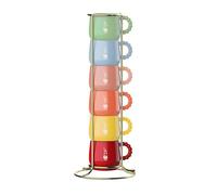 Bialetti SET TAZZINE IMPILABILI multicolor