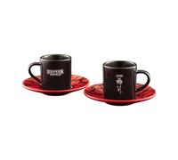 BIALETTI STRANGER THINGS SET 2 TAZZINE CON PIATTINO