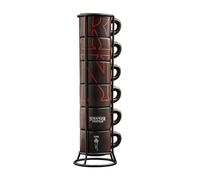 Bialetti Stranger Things tazza Nero, Rosso Espresso 1 pz Bialetti