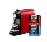 Bialetti Super, Macchina Caffè Espresso Incluse 32 Capsule, Funziona esclusivamente con Capsule Bialetti, Rosso