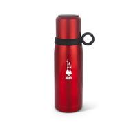 Bialetti To Go Bottiglia Termica con Coperchio-Tazza, con Doppia Parete, Single
