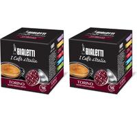 16 Capsule Caffè Bialetti Torino Gusto Cioccolatato Cialde Originali Bialetti