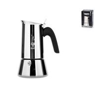 BIALETTI Venus Caffettiera In Acciaio Inox, Tazze 6
