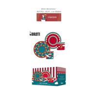 Set di tazzine e piattini Bialetti Winter Wonderland NGD24001 2x80ml Multicolore [SET 2 TAZZINE+PIATTINI NATALE 24]
