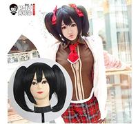 Biamoxer High Quality LoveLive! Parrucca Cosplay dal vivo Love Nico Yazawa Costume Play Parrucche per adulti Halloween Capelli anime ANIME Love Live