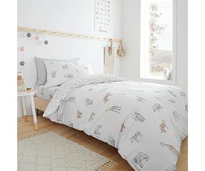 Bianca Copripiumino, Cotone, Pastello, Junior Duvet Set