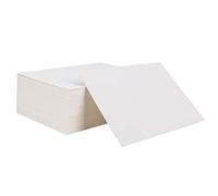 Bianca Kraft Paper 100 Pezzi Vuoto Cartolina d'auguri Carta di Messaggio Carte di Parole per fai da te Appunti Graffiti e Ufficio 14,5 x 9,6 cm