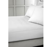 Bianca Lenzuolo con angoli in raso di cotone Bianca Fine Linens 400 Numero di fili Grigio