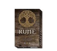 Bianca Luna Runic Magic Kit Kit Dei Rune Con 25 Rune In Legno & Manuale
