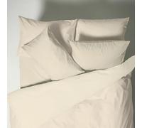Bianca Plain Dyed Cream Parure Copripiumino 240x220+60x70(2)
