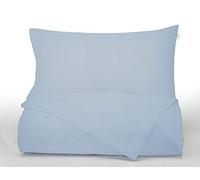 Bianca Plain Dyed Denim Parure Copripiumino 240x220+60x70(2)