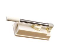 Bianca Pressa per Ravioli in ABS e Acciaio Inox Manuale | Spessore Uniforme, Facile da Pulire, per Sfoglie e Tortilla, Cucina e Preparazione Pasti
