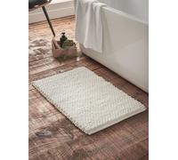 Bianca Tappetino da bagno Bianca Aspen Bobble one Bianco