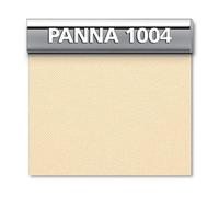 Biancaluna 1004 Maxi Genius Coppia Copricuscino, 1 Posto, Tinta Unita, Elastico, Panna