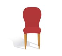 Biancaluna Coppia Copri seggiola Genius 4D coprisedia con Imbottitura L720 Siena