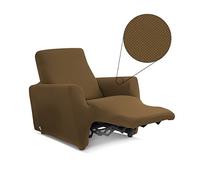 Biancaluna Copripoltrona per poltrone reclinabili Lounge Relax Genius R250 Biscotto