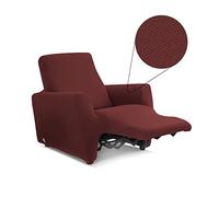 BIANCALUNA Copripoltrona per poltrone reclinabili Lounge Relax Genius R250 Bordeaux