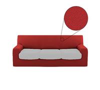 Biancaluna Copristruttura 3 posti Copridivano Genius 180 a 250 cm R457 Rosso