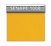 Biancaluna Copristruttura 3 posti Copridivano Genius 180 a 250 cm R457 Senape