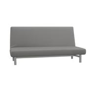 BIANCALUNA - Copristruttura elastico Genius senza braccioli Anti Macchia - 3 posti Copridivano da 170 a 220 cm Made in Italy - Sassi