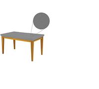 BIANCALUNA Copritavolo 6 posti Genius Rettangolare -grigio-