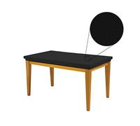 BIANCALUNA Copritavolo 6 posti Genius Rettangolare S380 Nero