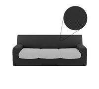 Biancaluna Genius R457 Copristruttura 3 Posti Copridivano, 180 a 250 cm, Grigio