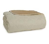 Biancaluna Trapuntino copriletto Indicolor Bicolore - Dimensione Varie S447 Singolo Panna