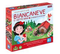 Biancaneve e i sette nani. La regina si avvicina! I miei primi giochi di società. Con casetta 3D da costruire. Con 8 pedine di legno. Con 2 tabelloni. Con 49 Carte