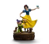 Biancaneve E The Seven Dwarves Art Scale Statua 1/10 Biancaneve E Dopey 21 Cm Ir