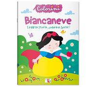 Biancaneve. Leggi la storia, colora e scrivi! Ediz. a colori