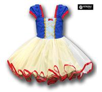 Biancaneve Vestito Carnevale Dress up Princess Snow White Girl Costume SNOW008
