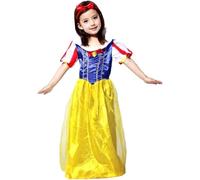 Biancaneve Vestito Carnevale Dress up Princess Snow White Girl Costumes