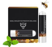 Biancat Prostavibe Inalatore, BeeBoom Inalatore Nasale Inalatore di Benessere per Biancat Prostavibe, Spray Nasale per Il Benessere della Prostata ProstaVibe Bee Wellness Inhaler Oveallgo Stick