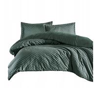 Biancheria da letto in cotone 160 x 200 cm, raso jacquard Tula-1