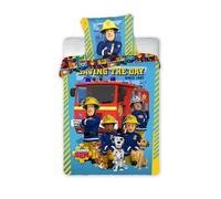 Biancheria Da Letto Per Bambini Feuerwehrmann Sam 100x135 Cm