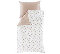 Biancheria da letto piccola Farm, dimensioni: 140 x 200 cm + 70 x 90 cm, biancheria da letto in cotone fine e morbido, in pratica confezione da palestra