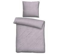 Biancheria da letto Sleezzz® in mussola viola 155 x 220 cm + 80 x 80 cm, lila