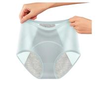 Biancheria intima da donna a vita alta, senza cuciture, senza cuciture, senza cuciture, per la pancia, per periodi, biancheria intima, invisibile, pantaloni elasticizzati, tinta unita