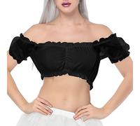 Biancheria intima da donna in pizzo gilet da donna elegante reggiseno camicetta camicia tinta unita pizzo una parola reggiseno manica camicetta floccato fine volant bocca piatta reggiseno reggiseno