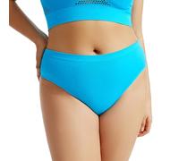 Biancheria intima da donna senza cuciture, pantaloni sportivi da donna, in cotone, taglie grandi, senza cuciture, a vita media, senza cuciture, senza cuciture, in microfibra, senza cuciture, tinta