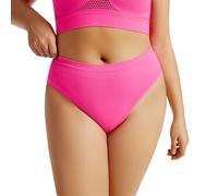 Biancheria intima da donna senza cuciture, pantaloni sportivi da donna, in cotone, taglie grandi, senza cuciture, a vita media, senza cuciture, senza cuciture, in microfibra, senza cuciture, tinta