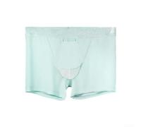 Biancheria intima da uomo, confezione da 3 boxer in seta ghiacciata con rete trasparente, supporto sottile a U convesso, tessuto elasticizzato traspirante, per uomini che cercano un comfort leggero