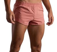 Biancheria intima da uomo, estiva, traspirante, leggera, ad asciugatura rapida, comoda, sport, tempo libero, vestibilità comoda, cotone elastico, resistente, delicato sulla pelle, Colore: rosa., L