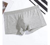 Biancheria intima da uomo in cotone con morbida tasca traspirante per il massimo comfort (XL grigio)