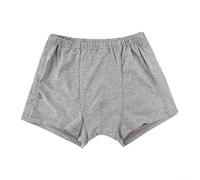 Biancheria intima in cotone di facile accesso su misura per i requisiti di cura del paziente di uomini e donne (XL grigio)