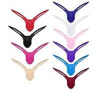 Biancheria intima Intimo Indietro Aperto Intimo G-String Vita Uomo Mutande Slip 10 Body Con Spacco Giù, multicolore, XL