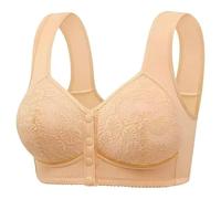 Biancheria intima per Coppia Donne No Underwire Braccio Full Coverage High Support Comfort Wireless Bralettes Everyday Bra Reggiseno in Cotone, a, 4X-Large